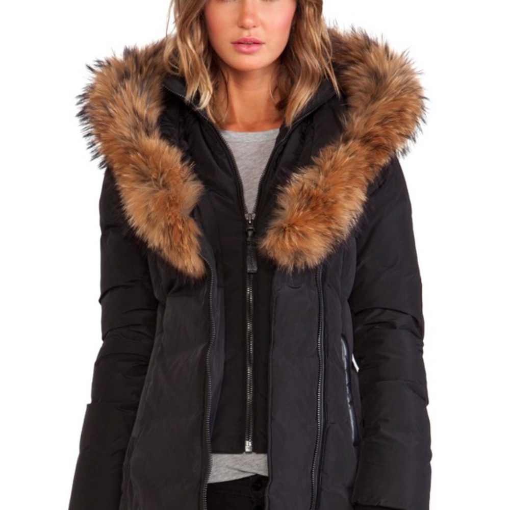 Mackage (Adali) Fur Lined Hooded Coat XXS
